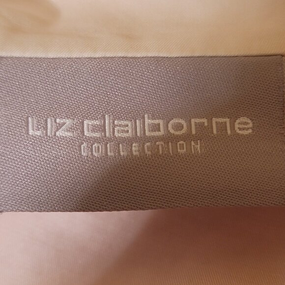 Liz Claiborne Silk/Cotton Blend Short Sleeve Ivory Blouse Size 4 - Picture 3 of 5